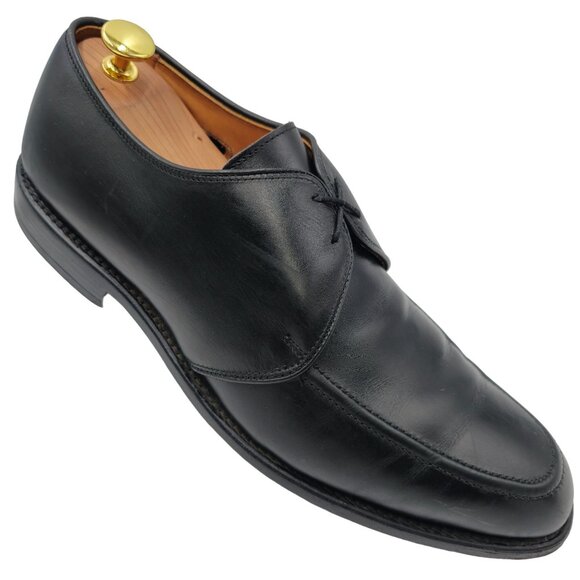 Allen Edmonds Slayton Men\'s size 10.5D Black Leather Derby Oxfords Dress Shoes main image 5